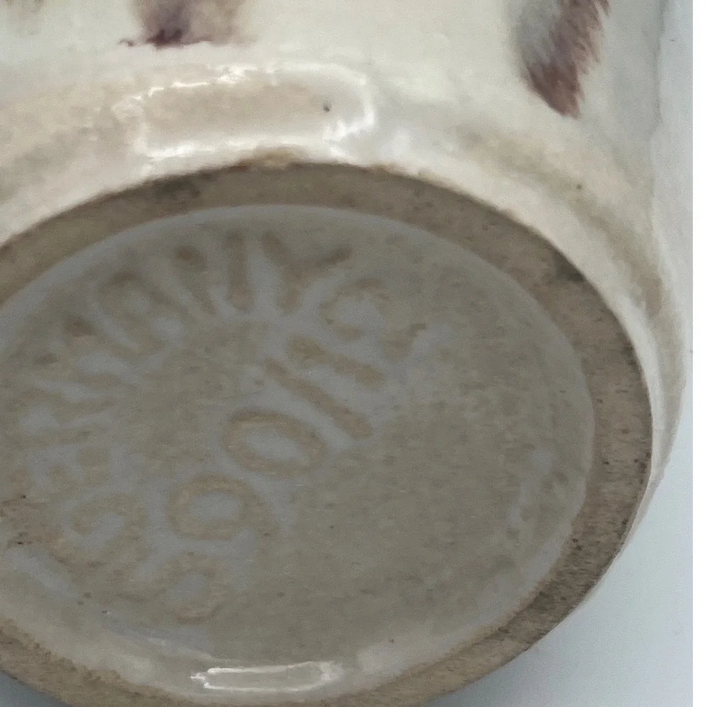 Vintage Jasba Keramik West German Vase MCM‎ Ceramic Gradient, Drip Glaze  50s